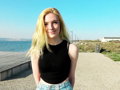 Beautiful little student slut, Charlotte, 19, tests French sodomy on film! - Tonpornodujour.com